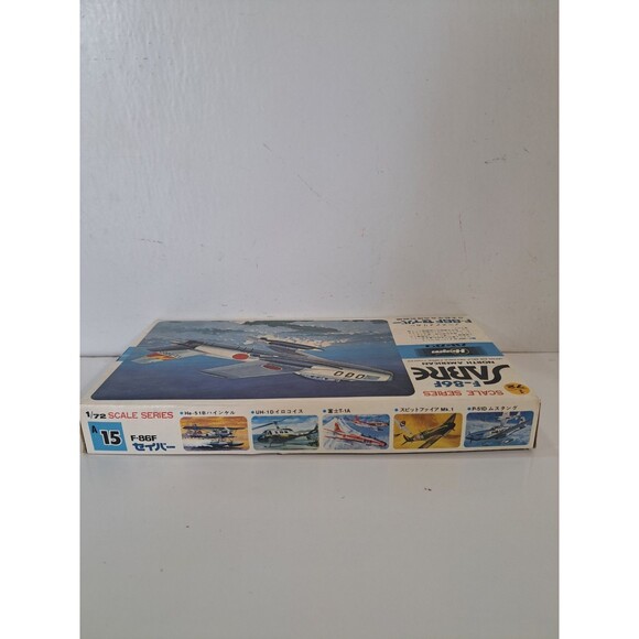 NOB Hasegawna A15 1:72 Scale Japanese Sabre F-86F Fighter Jet Airplane Model Kit - Picture 11 of 11